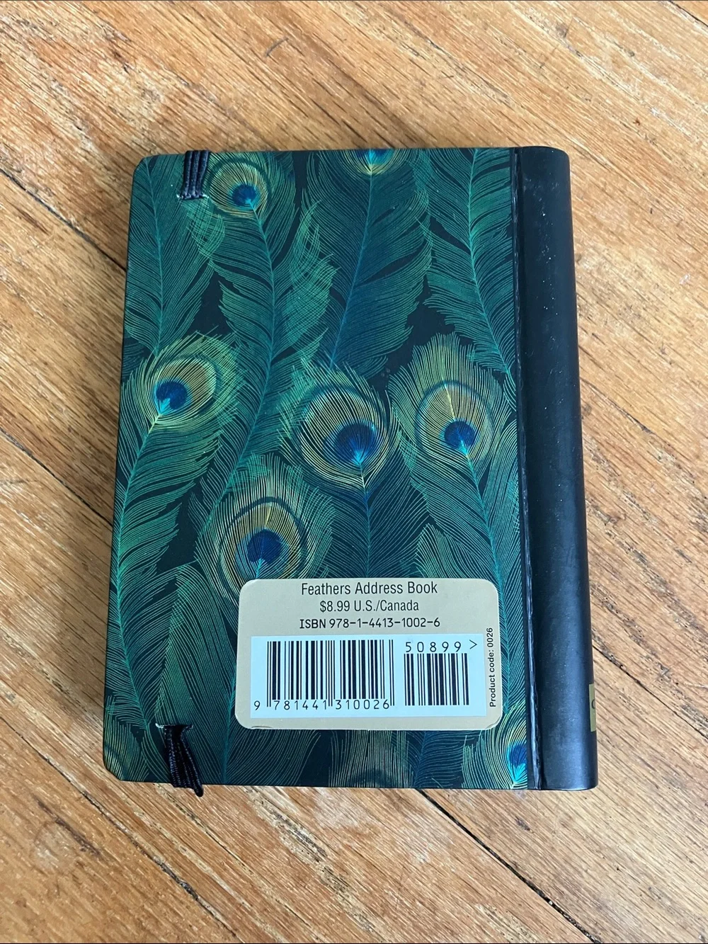Peacock Feathers Address Book
